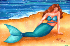 Mi-Mermaid-Watercolor-Giclee-Print-20-X-16-framed-149.00