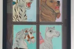 2-Seaside-Heights-Carousel-Horse-and-Menagerie-Animals-4-painting-collage