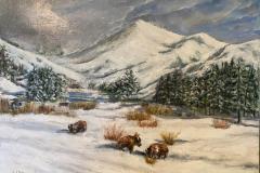 Carol-Ann-Oporto-Yellowstone-Winter-landscape_Interior-Oil-16x20-w_o-frame-350