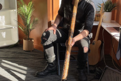 Opening-Reception-Ian-Quigley-playing-his-didgeridoo