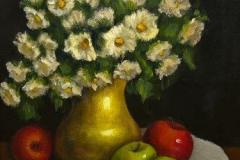 Apples Ann Gormley-$250-oil